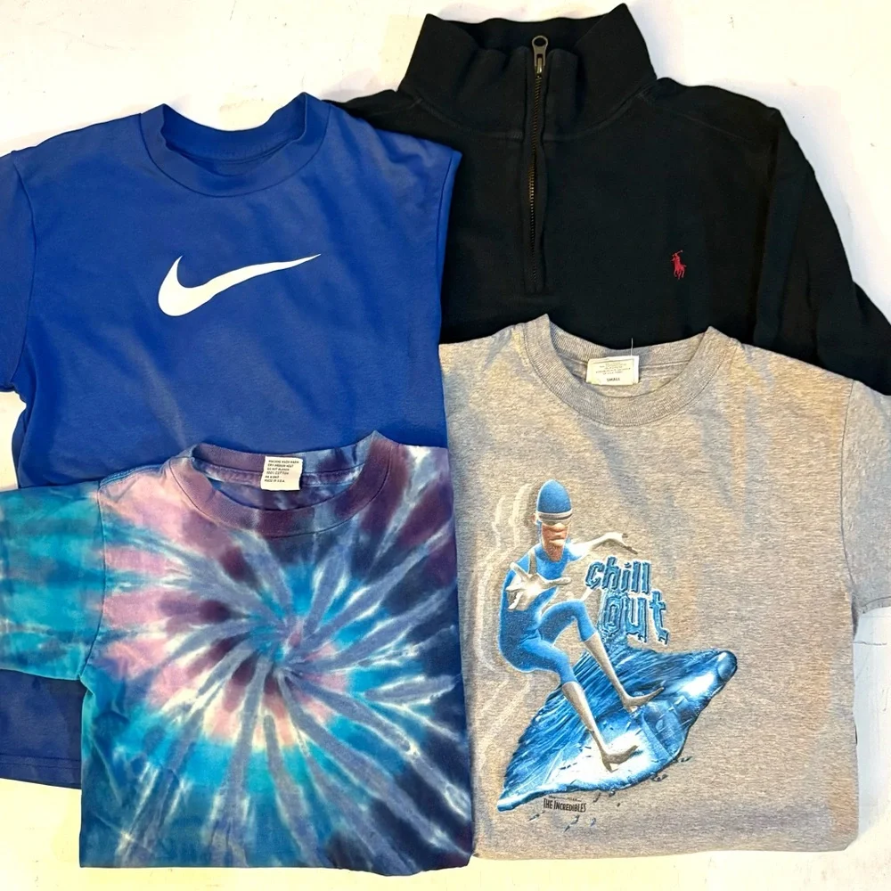 🌹HP🌹Set of 4 (OR More) Boys Size S, 6&7 Boys Tops - Picture 1 of 7